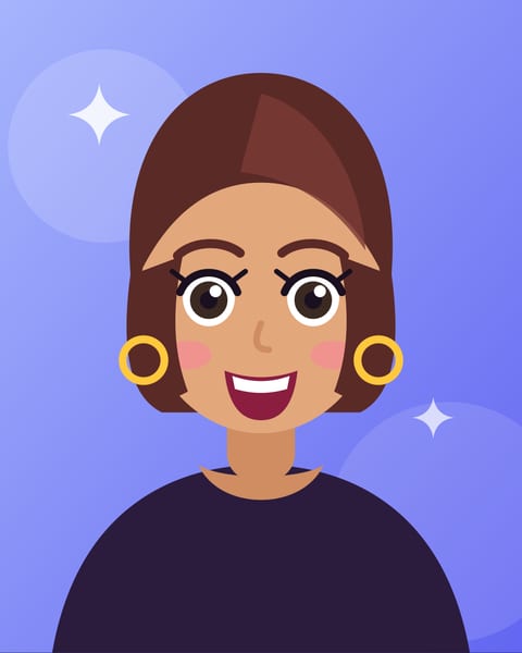 Illustrated portrait of Zoya